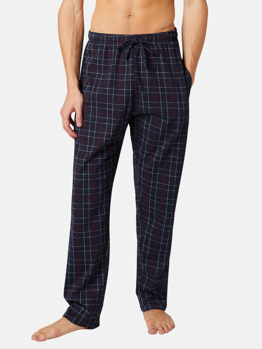 FM London 2-Pack Extra Warm Pyjamas for Men - Lightweight Mens Pyjama Bottoms, Loungewear, and Nightwear - Cotton Rich and Comfort Fit