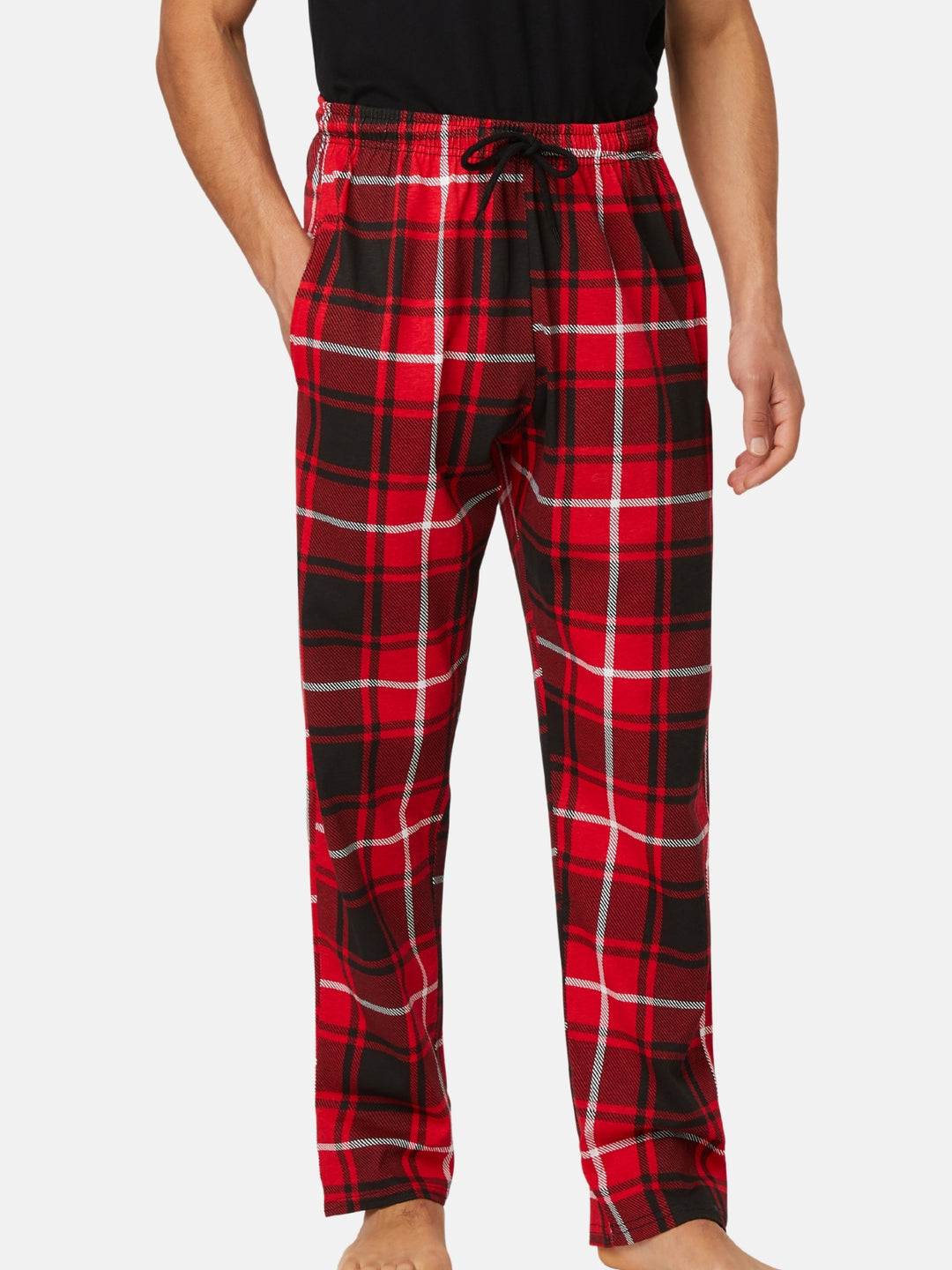 FM London 2-Pack Extra Warm Pyjamas for Men - Lightweight Mens Pyjama Bottoms, Loungewear, and Nightwear - Cotton Rich and Comfort Fit