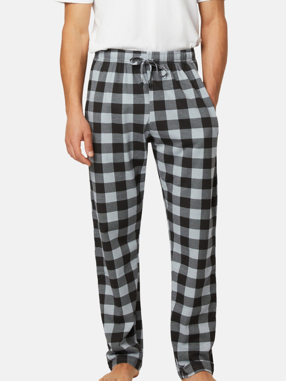FM London 2-Pack Extra Warm Pyjamas for Men - Lightweight Mens Pyjama Bottoms, Loungewear, and Nightwear - Cotton Rich and Comfort Fit